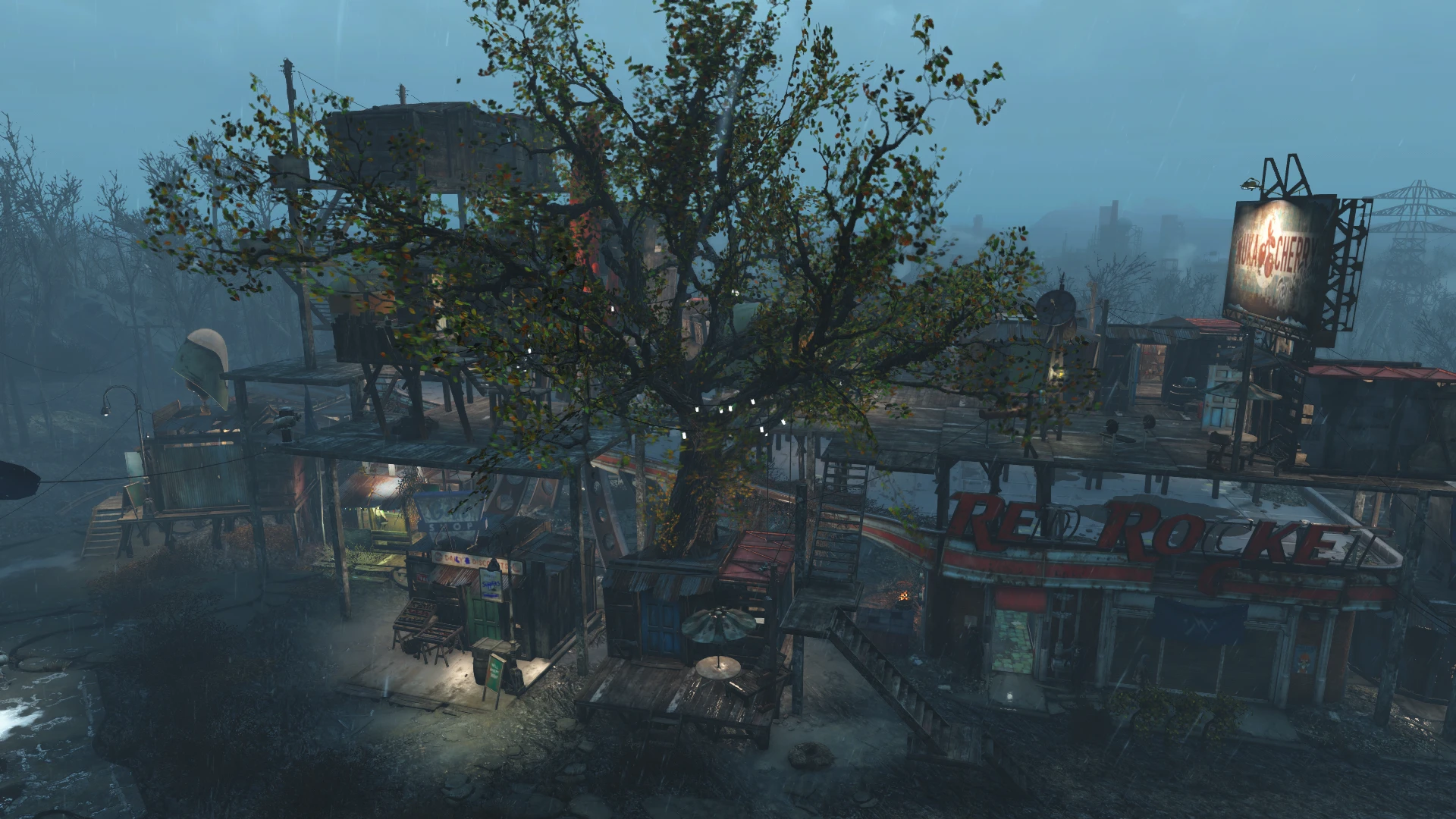 Sim Settlements Red Rocket Settlement At Fallout 4 Nexus Mods And