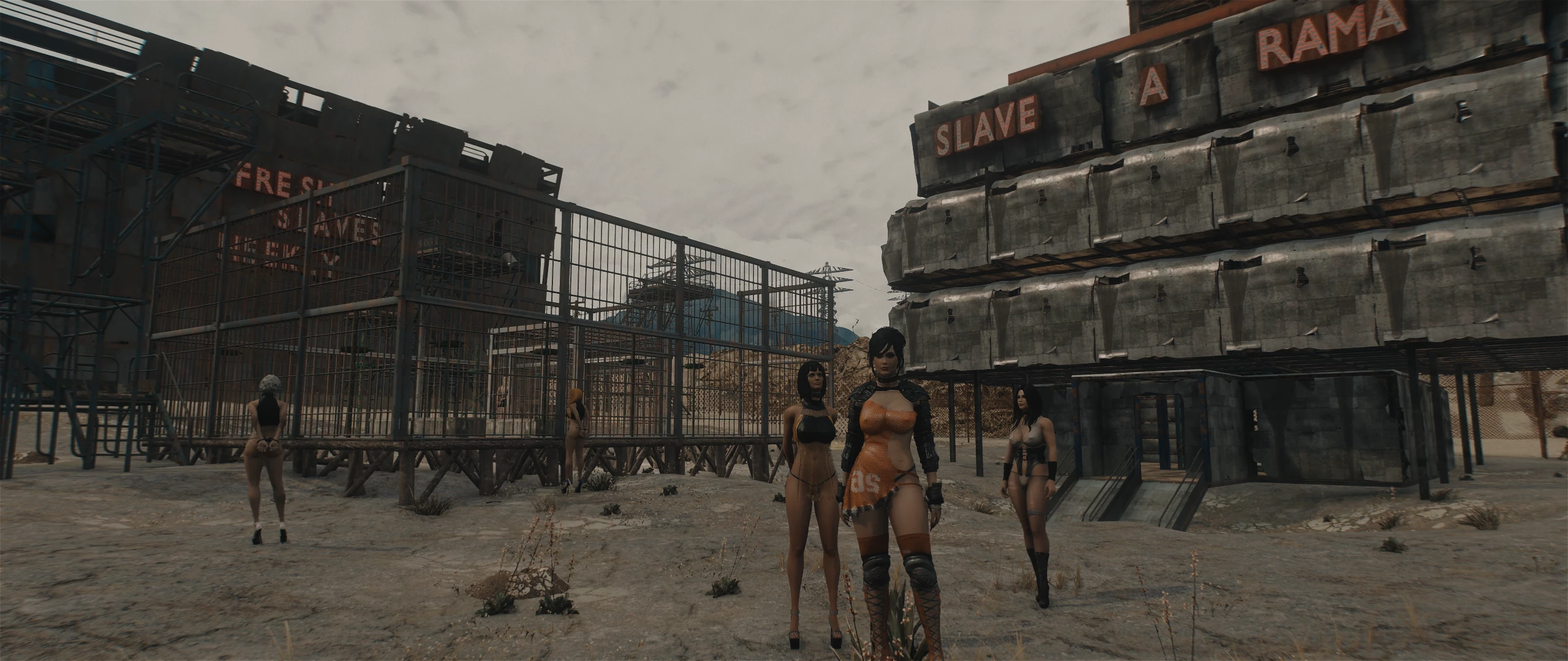 Nora and Piper Selling Darla at Fallout 4 Nexus - Mods and community