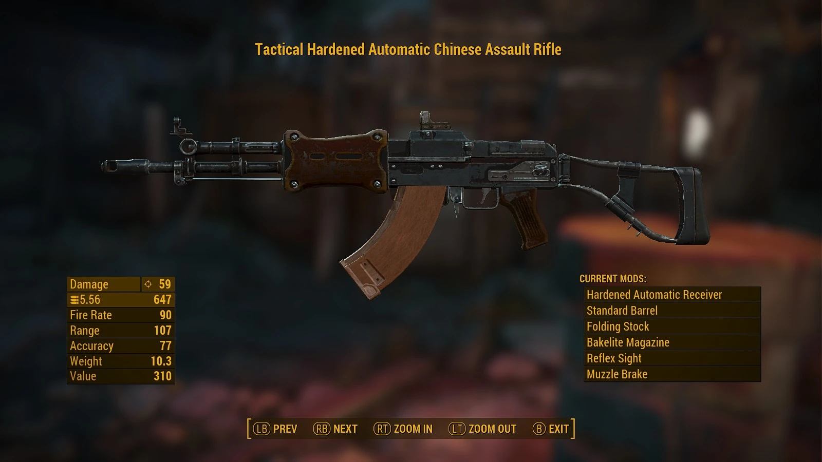 Fallout 4 handmade assault rifle фото 34