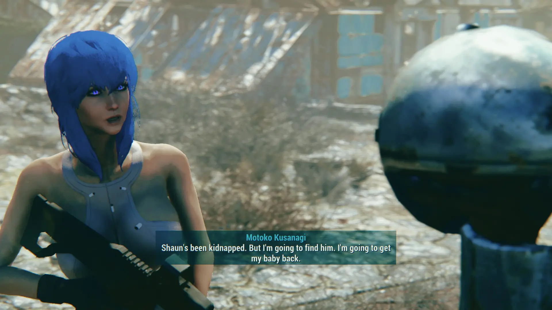 Gits motoko kusanagi outfit fallout 4 фото 16