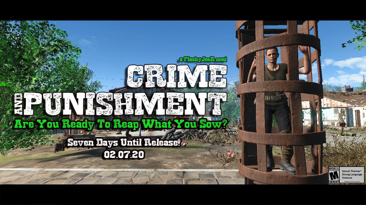 Crime And Punishment - One Week To Go at Fallout 4 Nexus - Mods and