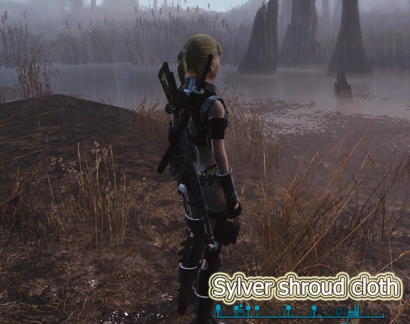 fallout 4 upgrade silver shroud armor