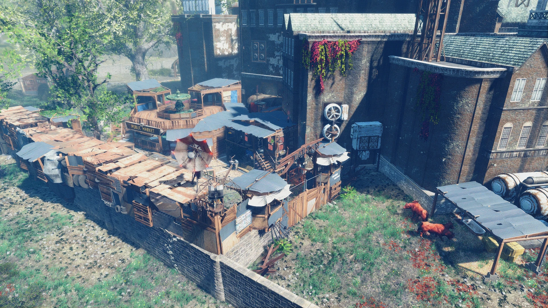 Parson Asylum settlement WIP at Fallout 4 Nexus - Mods and community