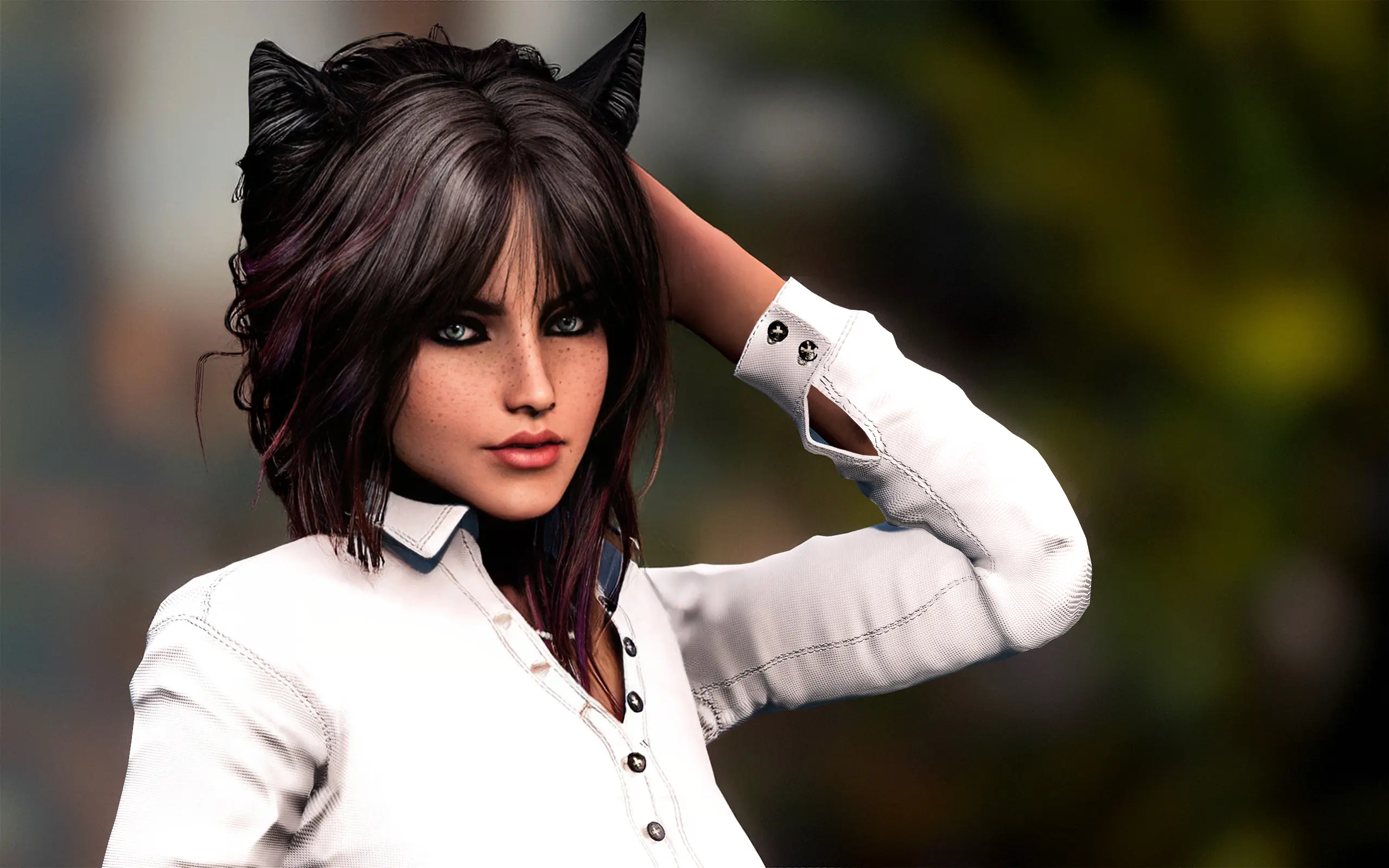 Kiara with cat ears at Fallout 4 Nexus - Mods and community