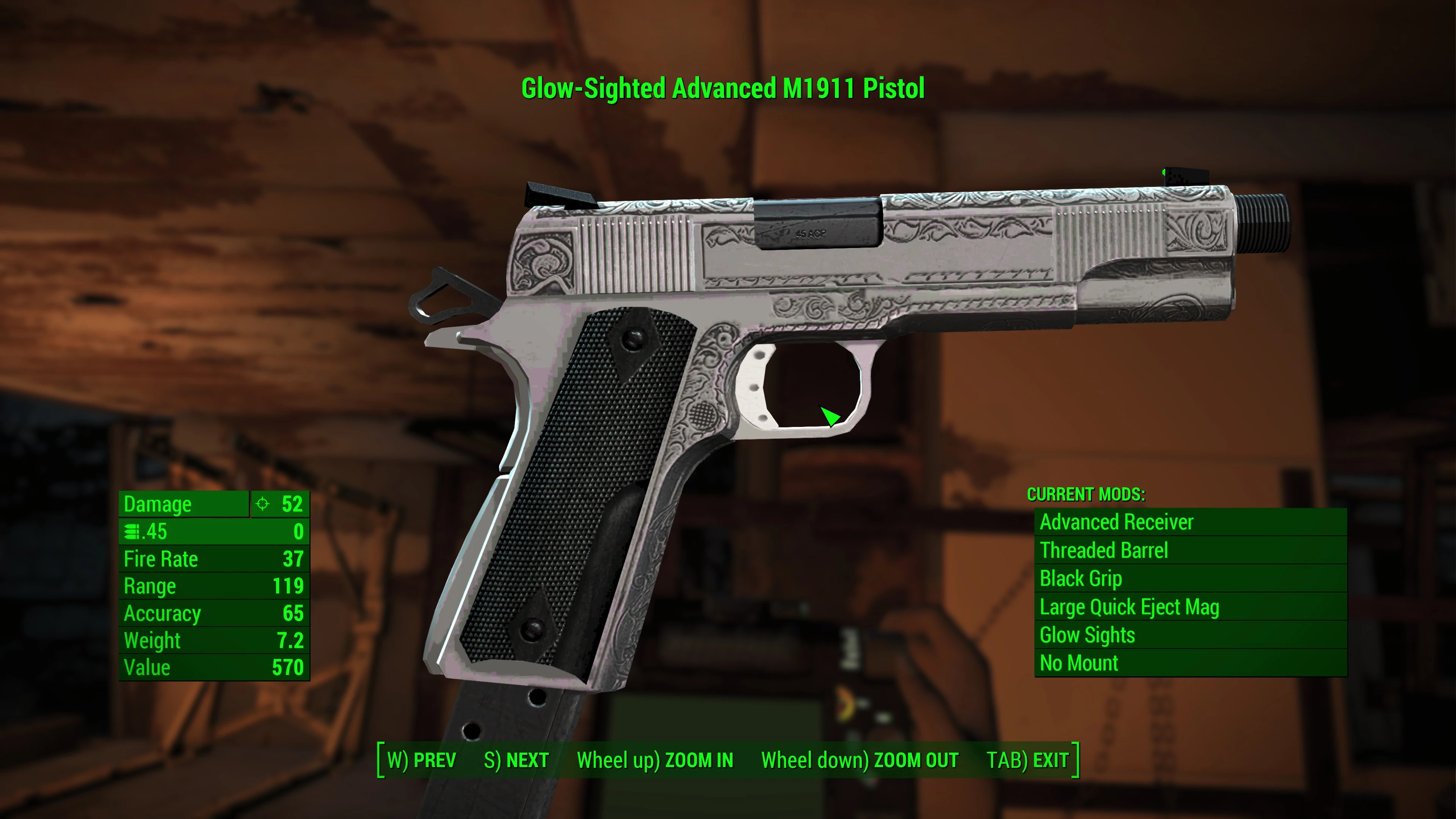 fallout 4 1911 mod