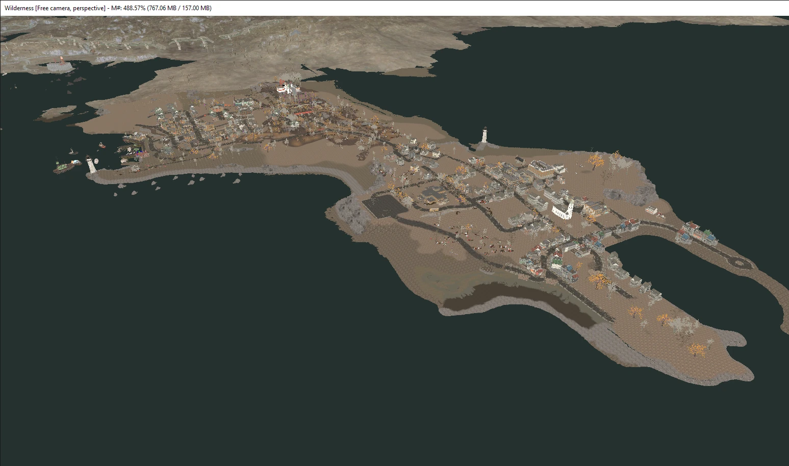 GTA Vice City Map 3D model