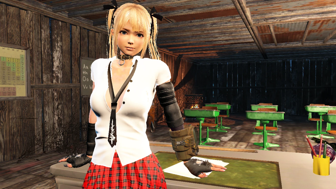 Marie Rose Back To School 1 At Fallout 4 Nexus Mods And Community