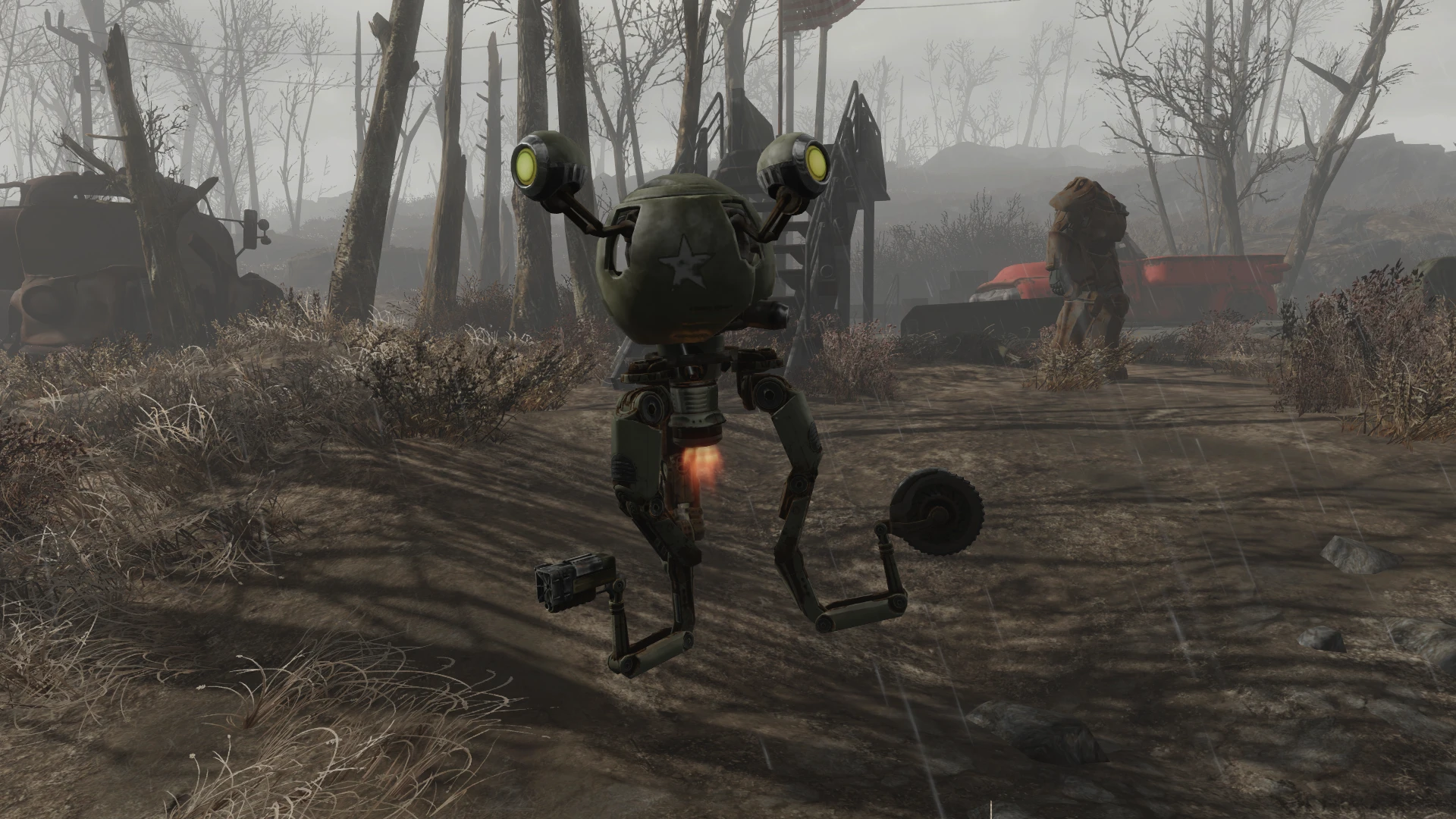 fallout 4 automatrons remove happiness