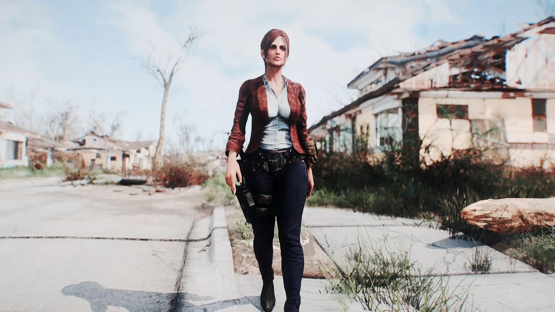 Fallout 4 claire redfield outfit фото 6