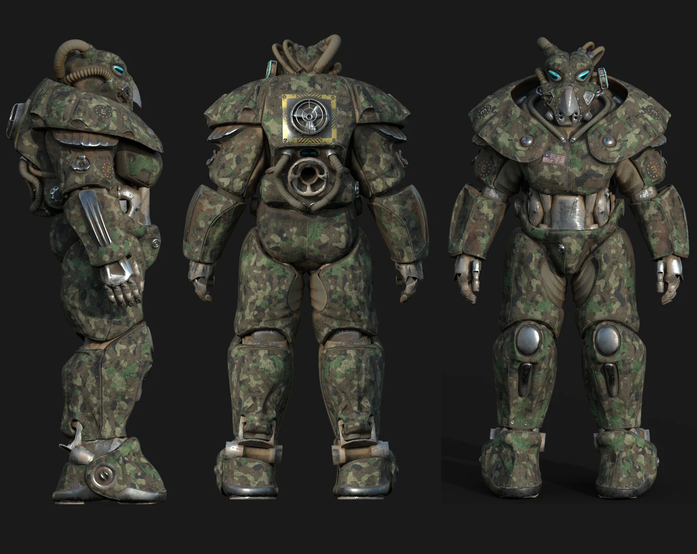 Fallout 4 броневой костюм анклава фото 32