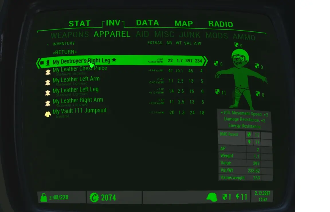 Armor Rating Error at Fallout 4 Nexus - Mods and community