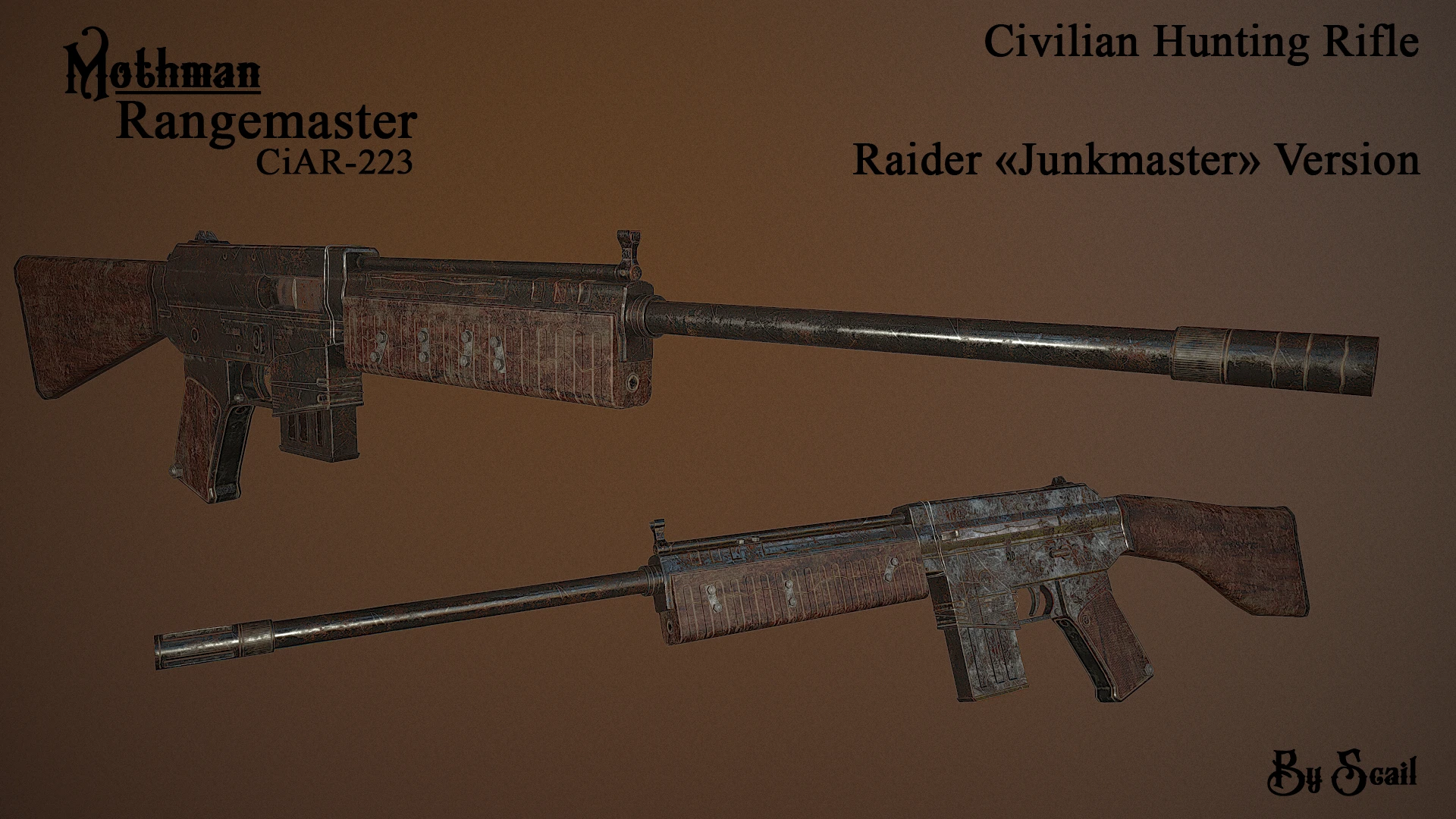 Fallout 4 hunting rifle classic фото 5