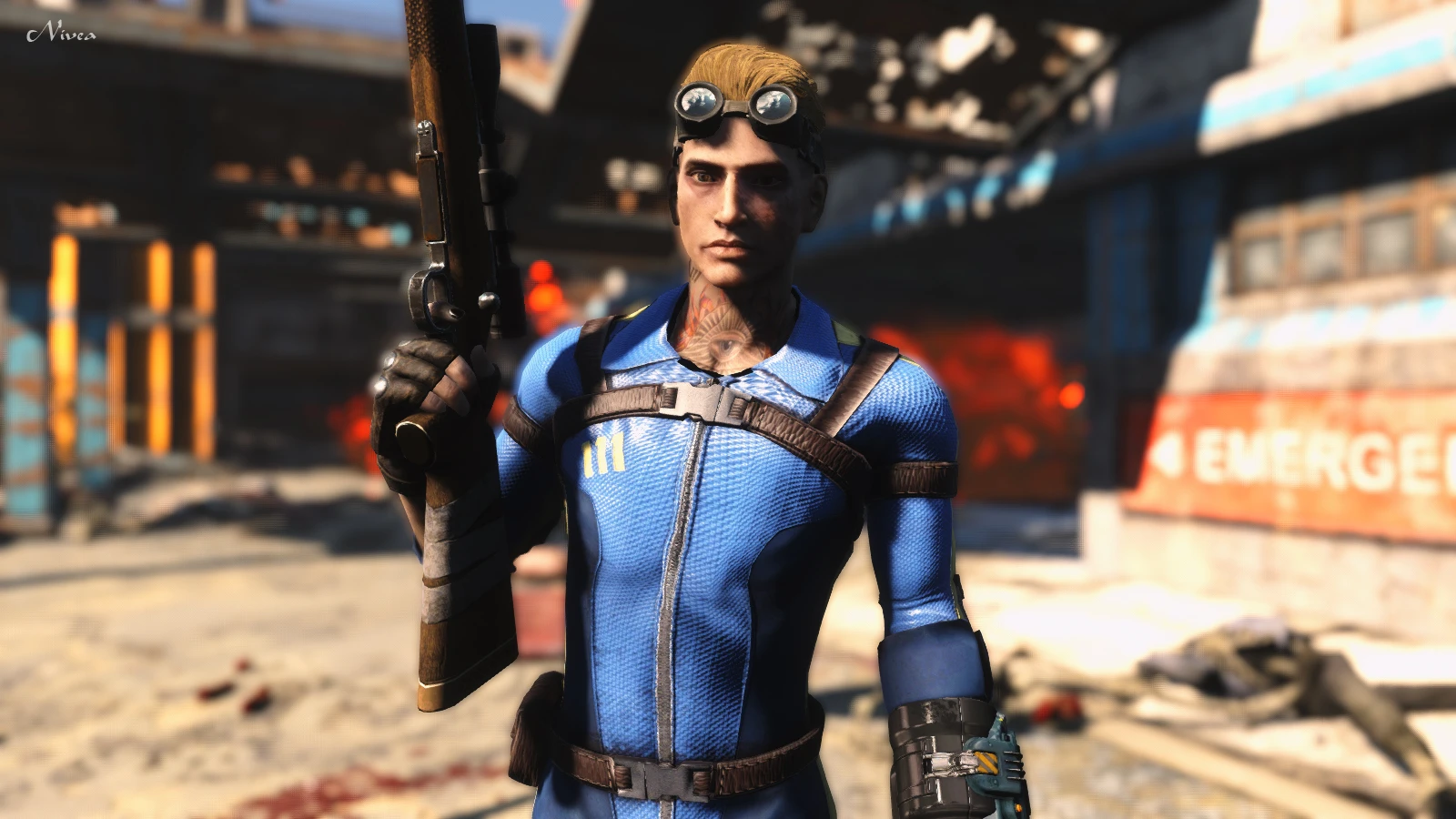 Slooty vault suit fallout 4 фото 37