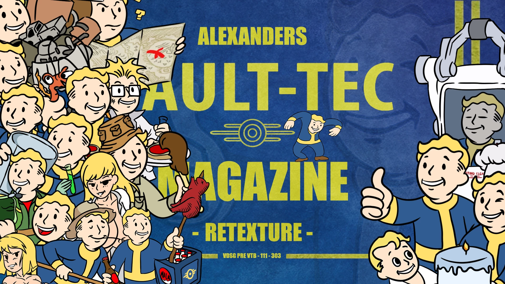 Vault-Tec Magazine Retexture UPDATE _ OUT NOW Vault-Tec Magazine Retexture UPDATE _ OUT NOW