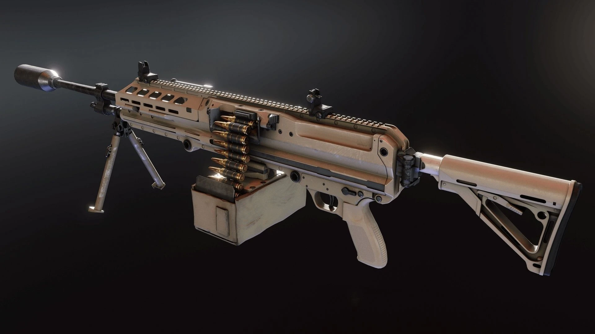 M249 - Light Machine Gun - Finished Projects - Blender Artists Community