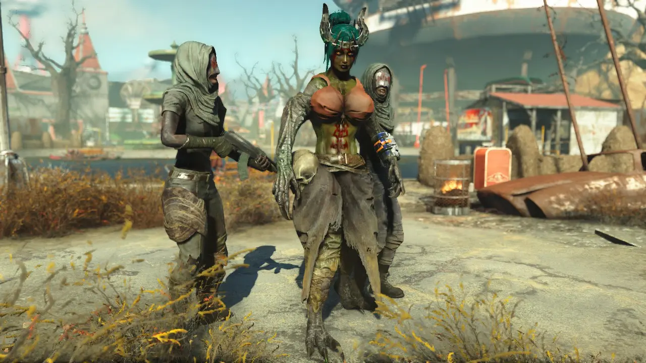 Fallout 4 female deathclaw