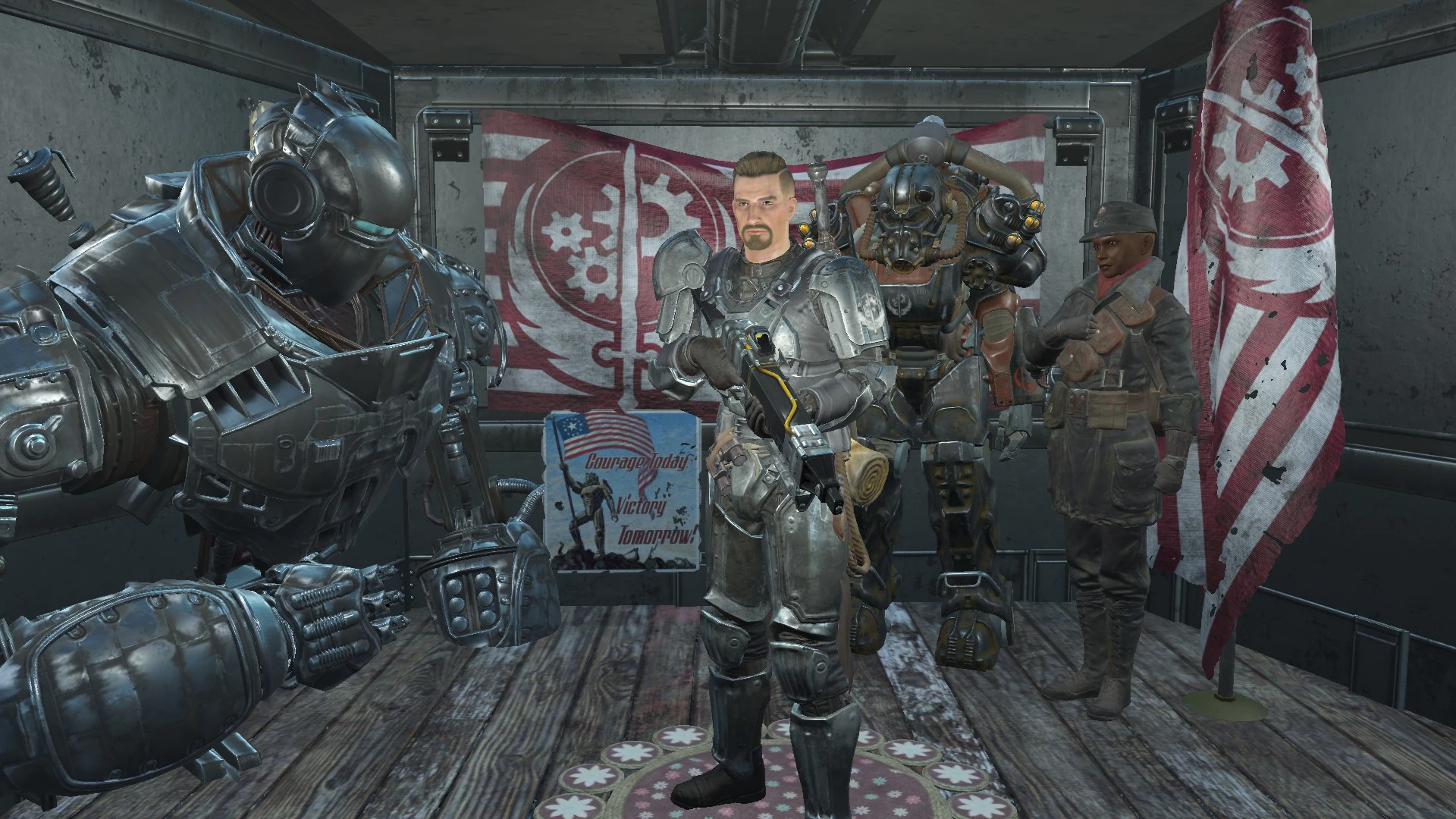 Fallout 4 концовка братство фото 84