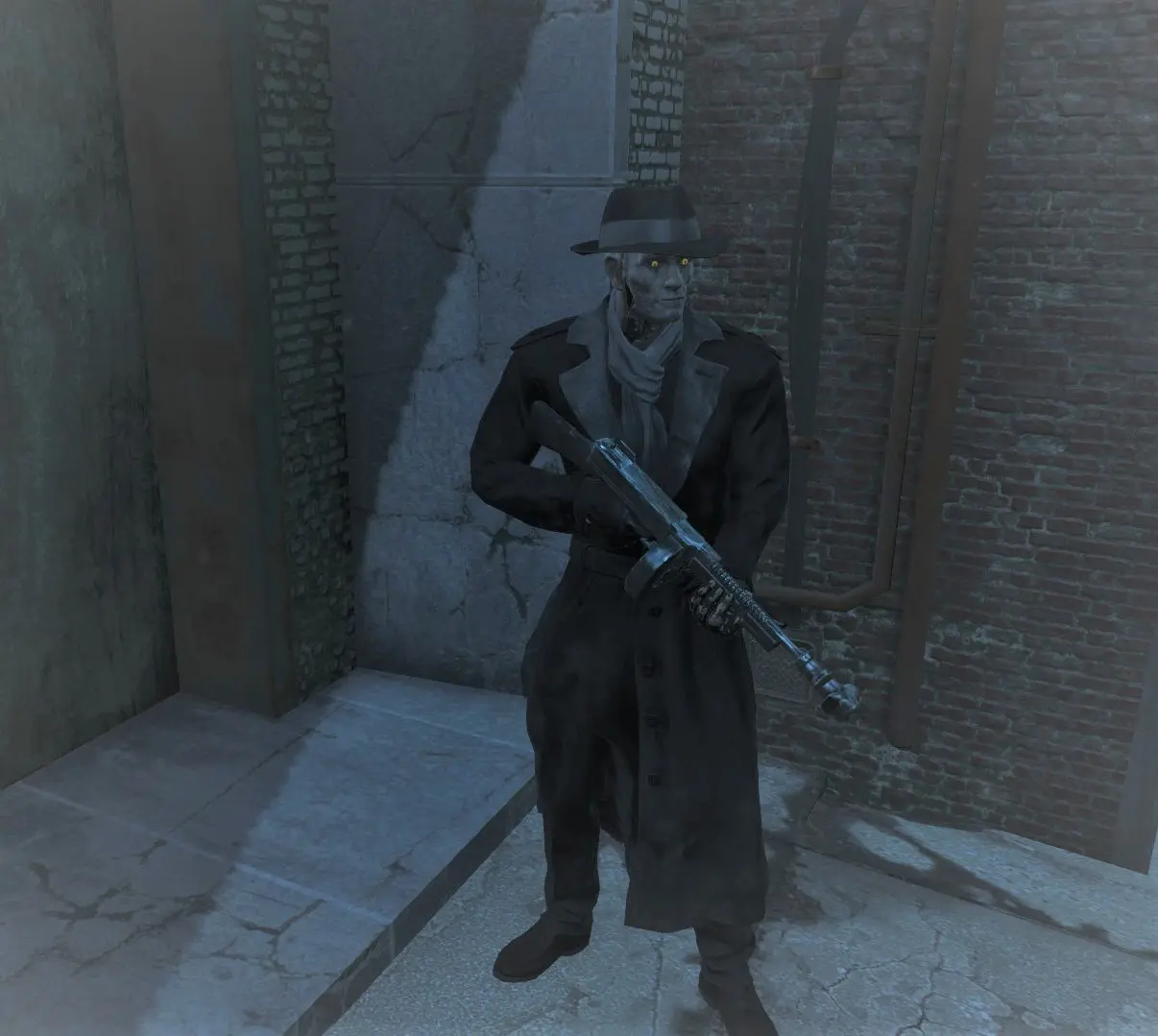 Nick Valentine the Silver Shroud at Fallout 4 Nexus - Mods and community