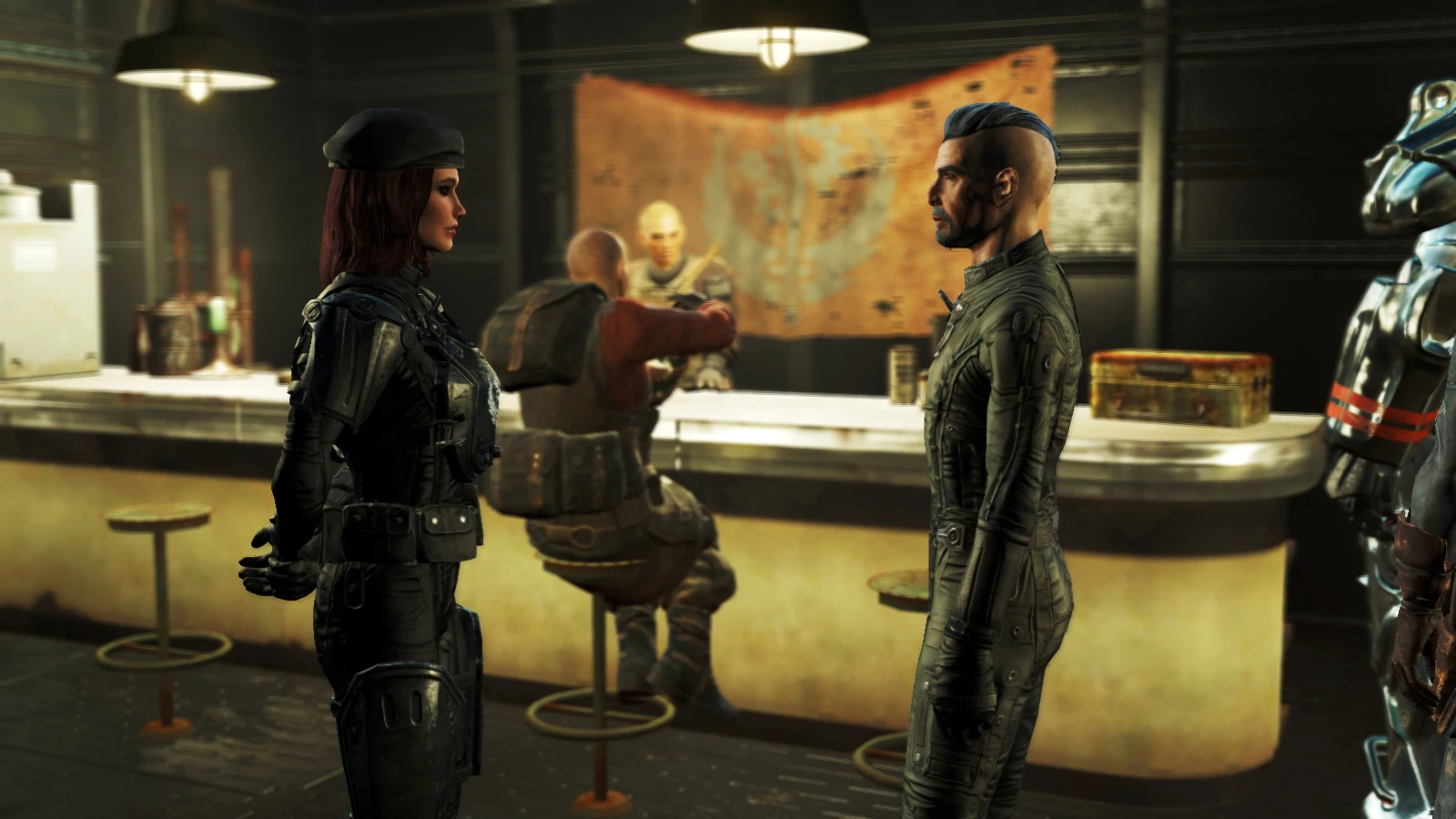 Fallout 4 поговорить с паладином дансом фото 41