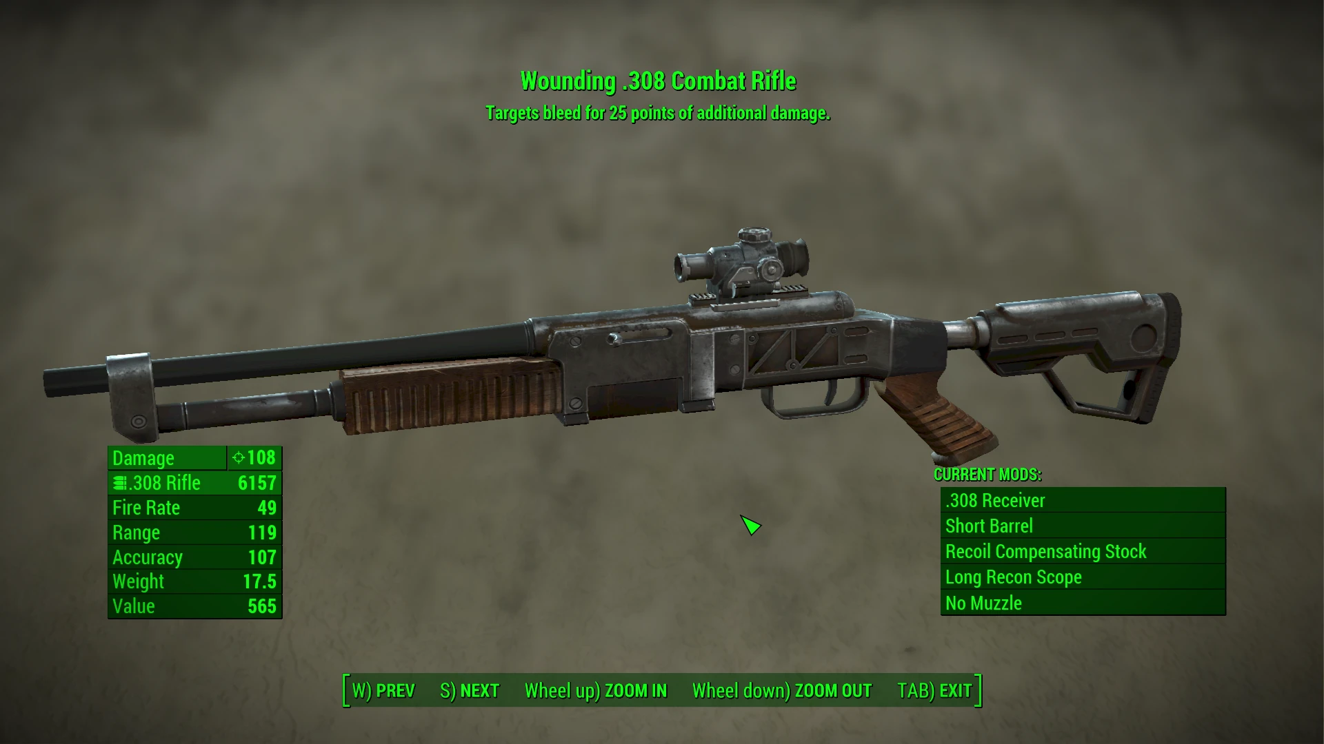 fallout 2 assault rifle