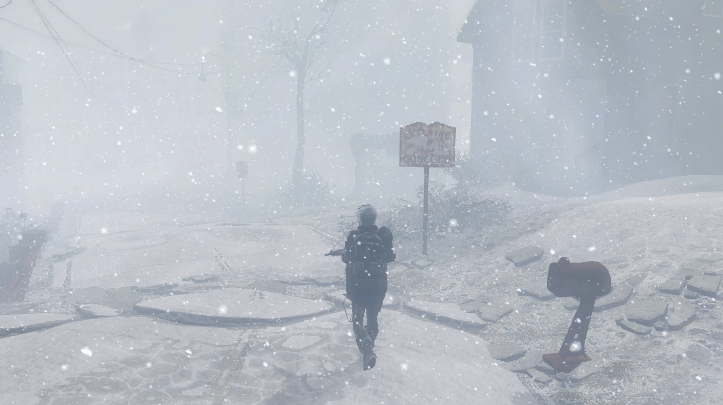 Fallout 4 nuclear winter wonderland фото 4