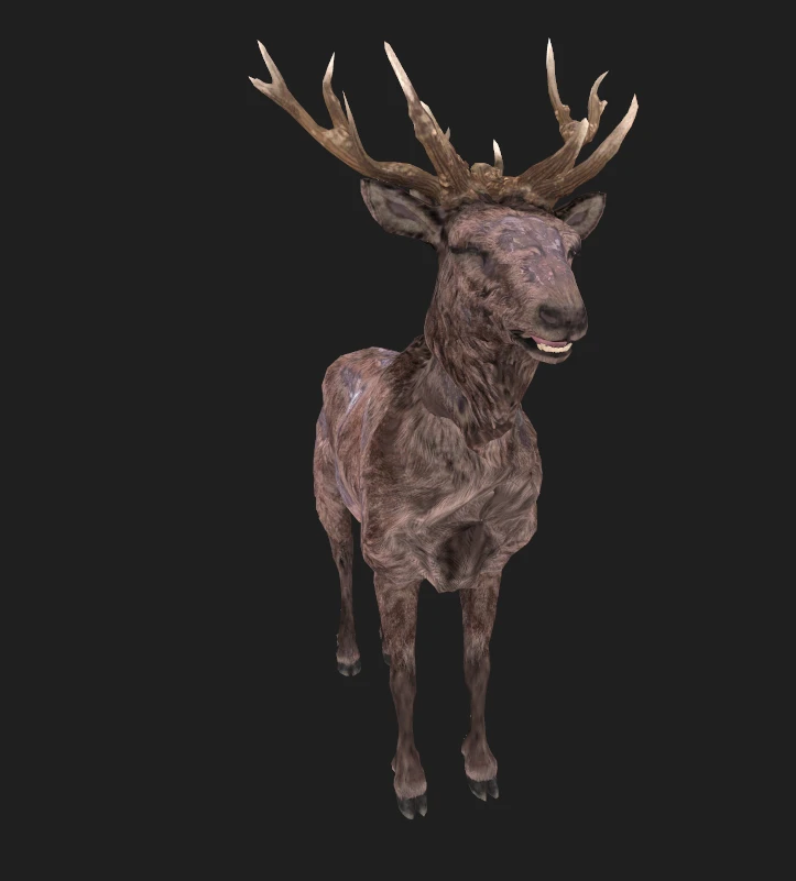 Rad Stag with One Conjoined Skull at Fallout 4 Nexus - Mods and community