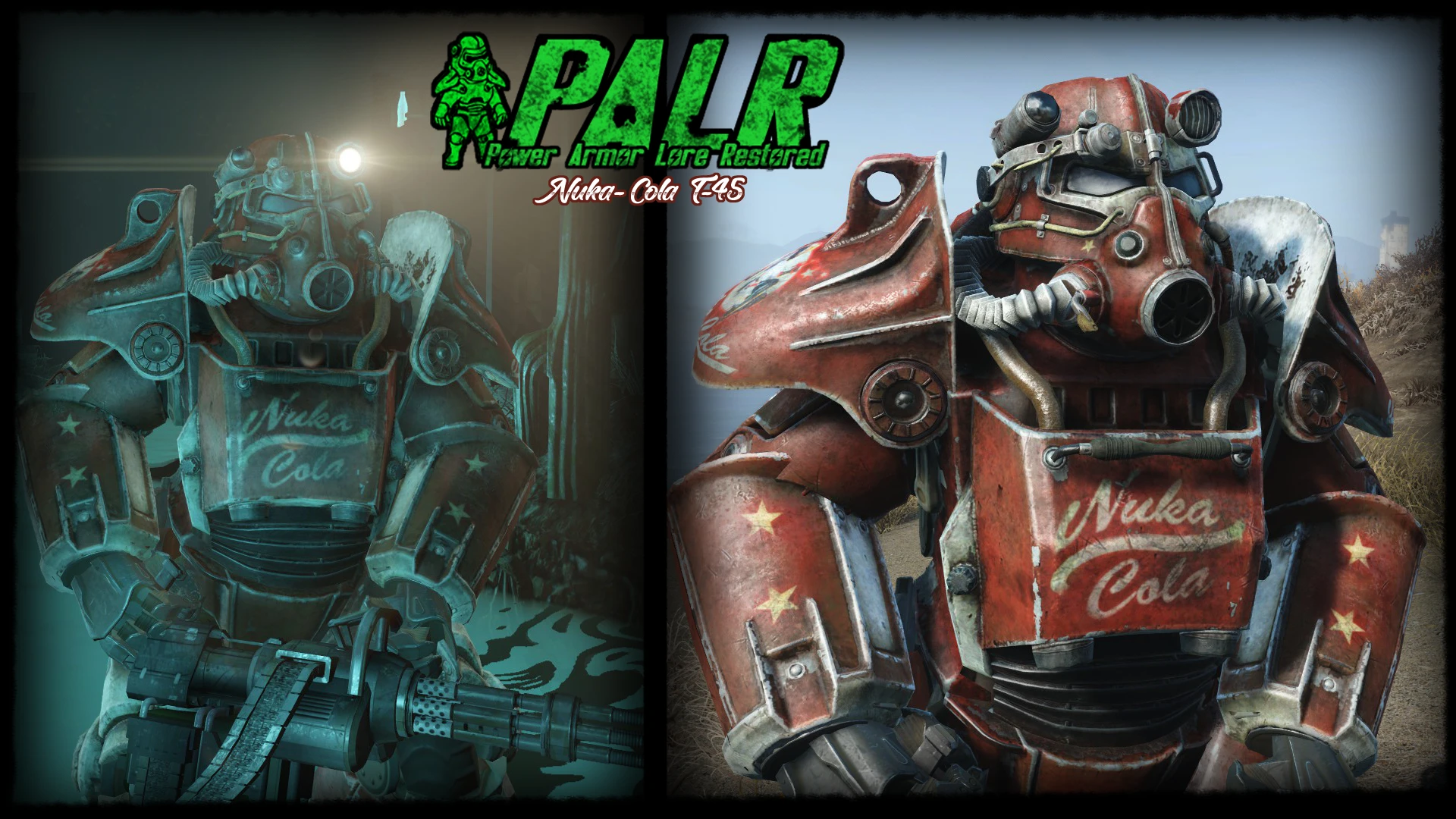 Palr T 45 Nuka Cola Power Armor At Fallout 4 Nexus Mods And Community