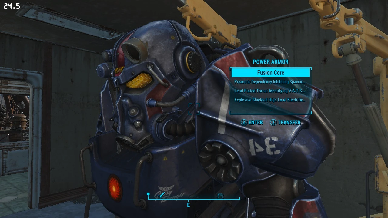 Wrong headlamp Bright or Red Tactical for the T-60 at Fallout 4 Nexus - and community