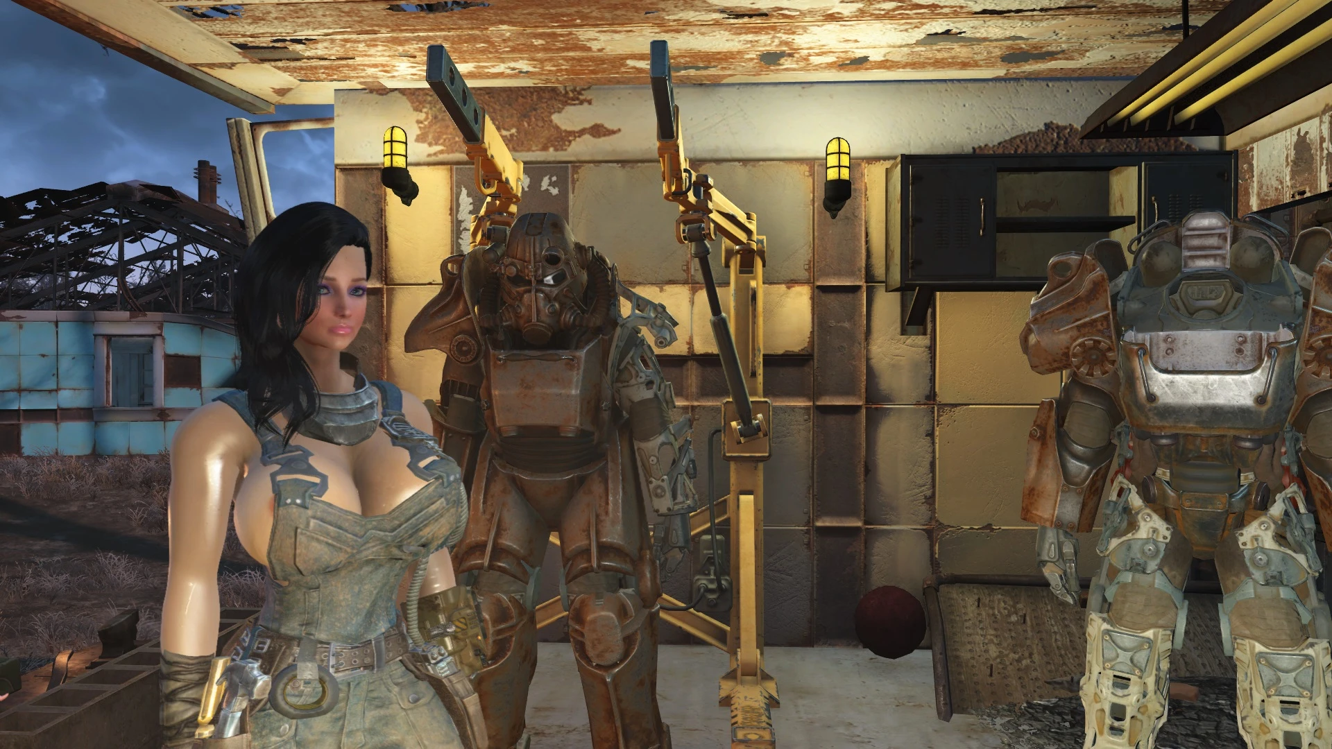 Fallout 4 girl workshop фото 68