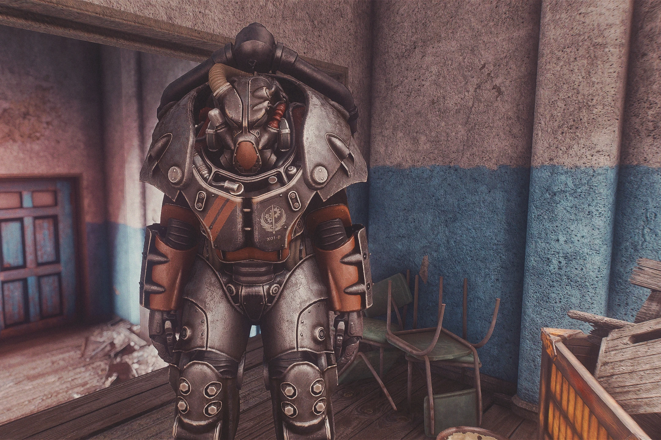 Fallout 4 power armor paint brotherhood