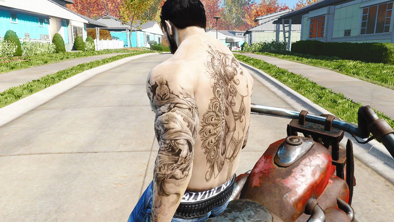 Fallout 4 tattoo фото 109