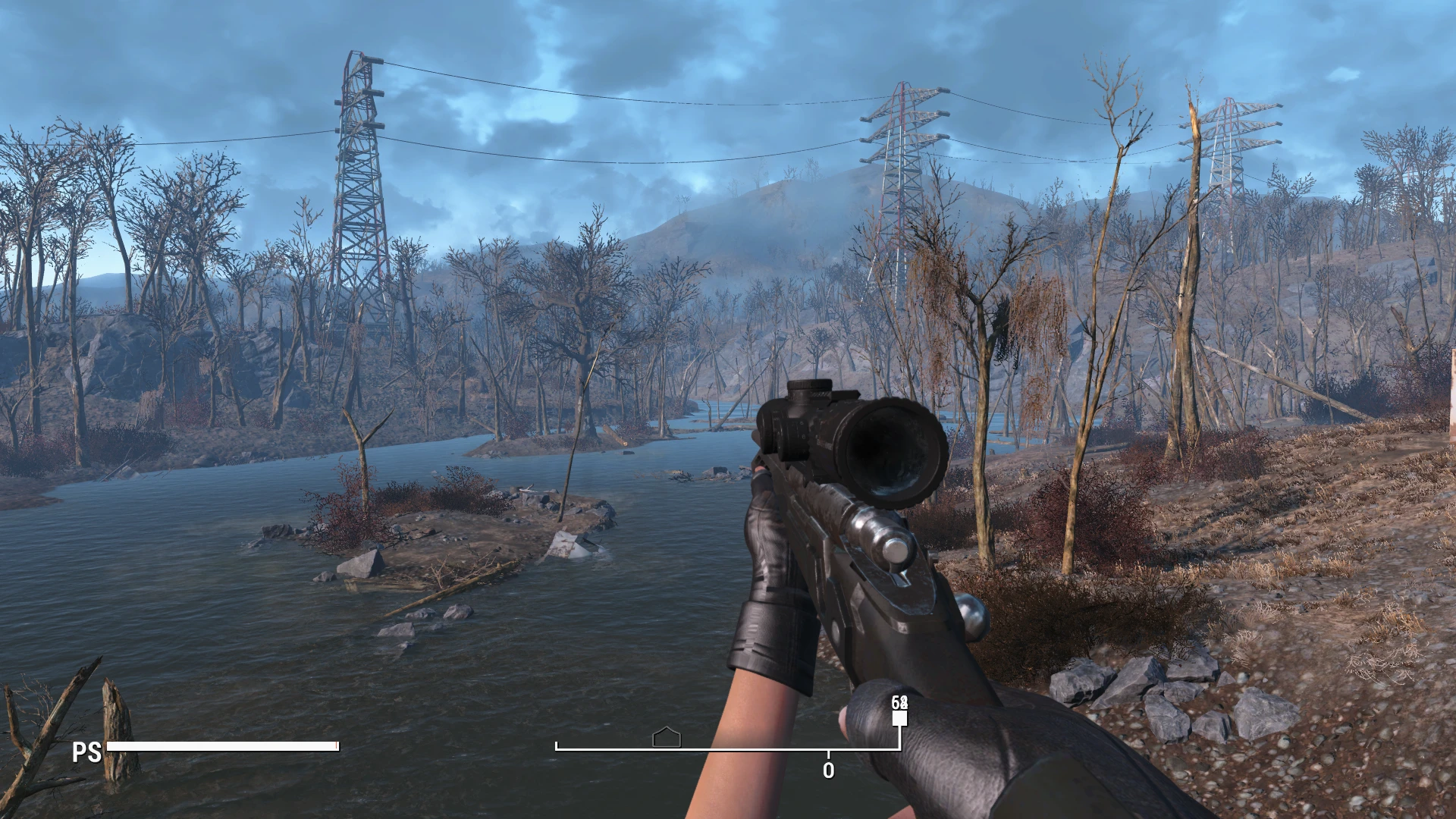 Fallout 4 хорошая снайперская винтовка фото 48