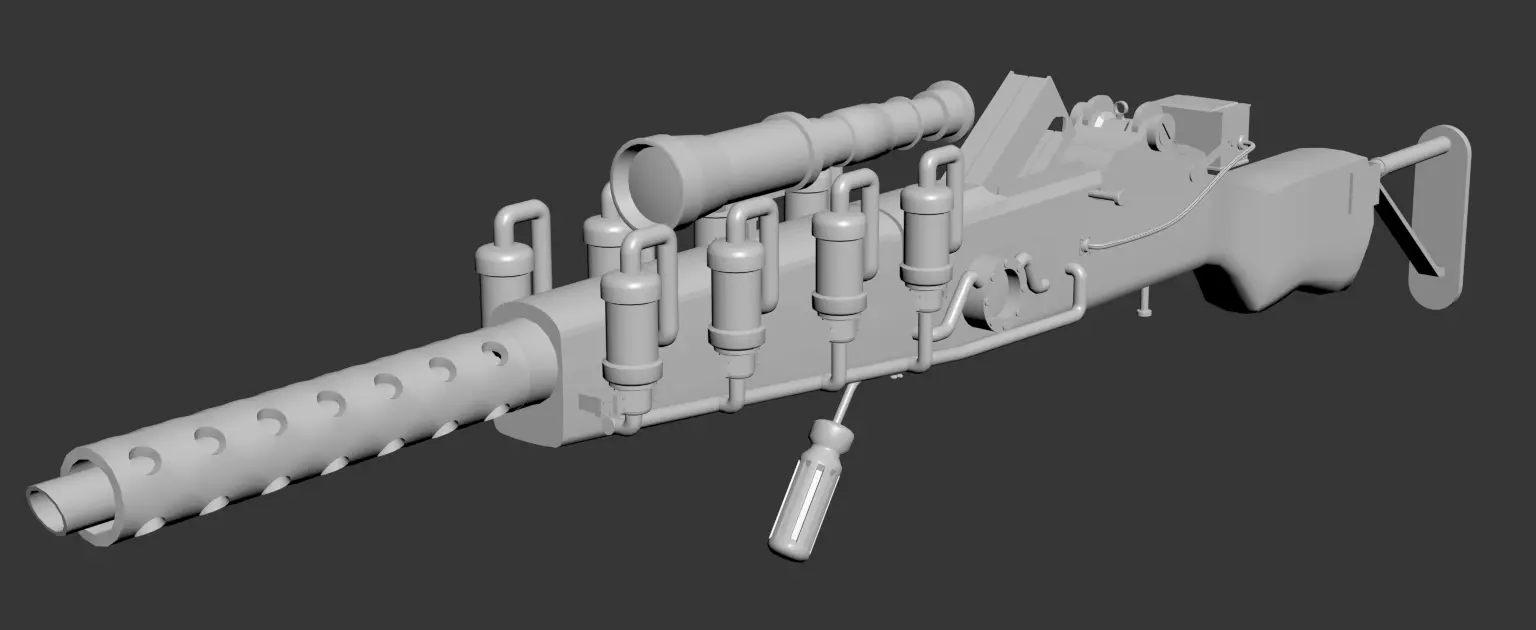 WIP Makeshift Laser rifle mod at Fallout 4 Nexus - Mods and community