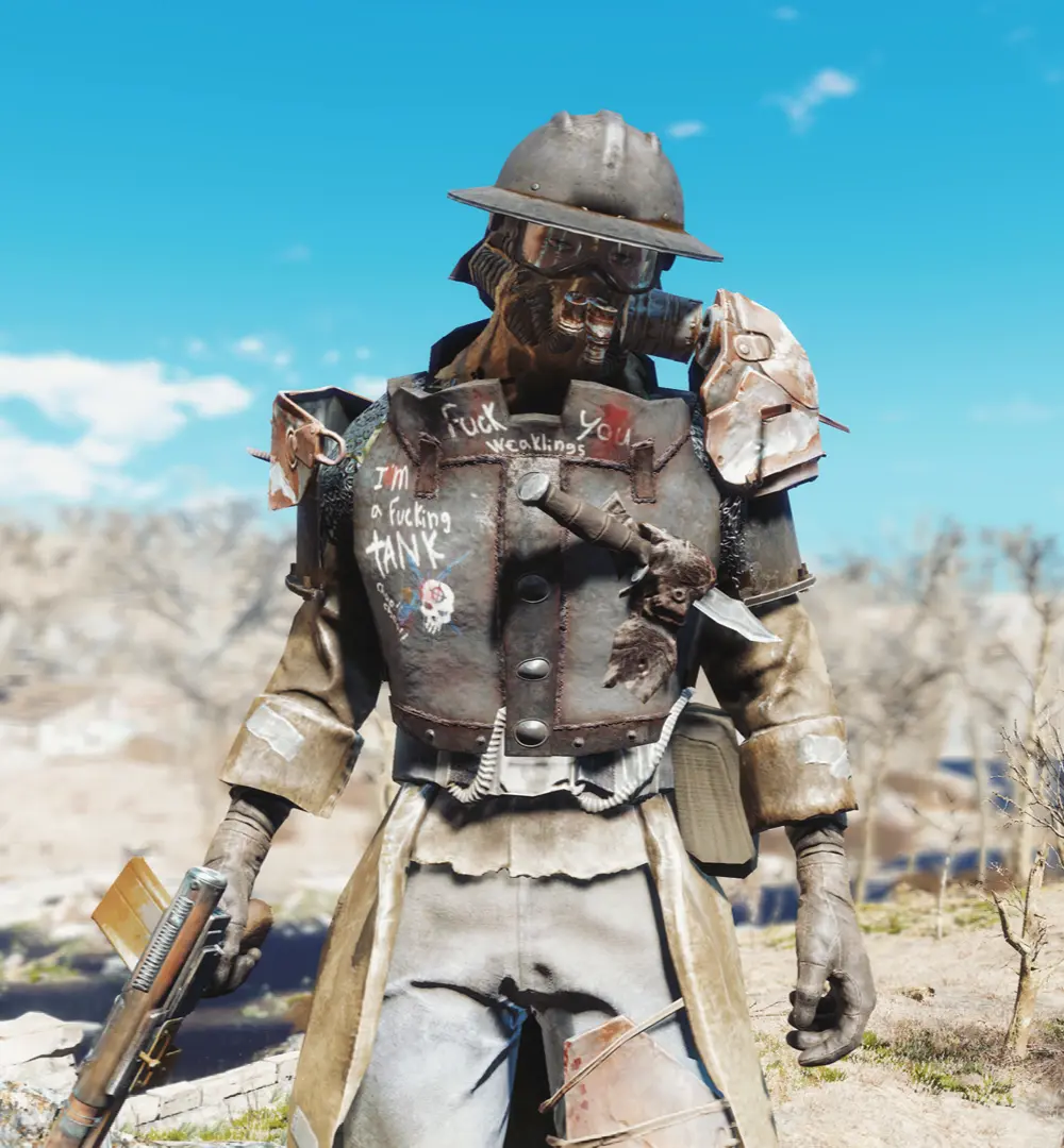 Enforcer Armor Raider Variant at Fallout 4 Nexus - Mods and community