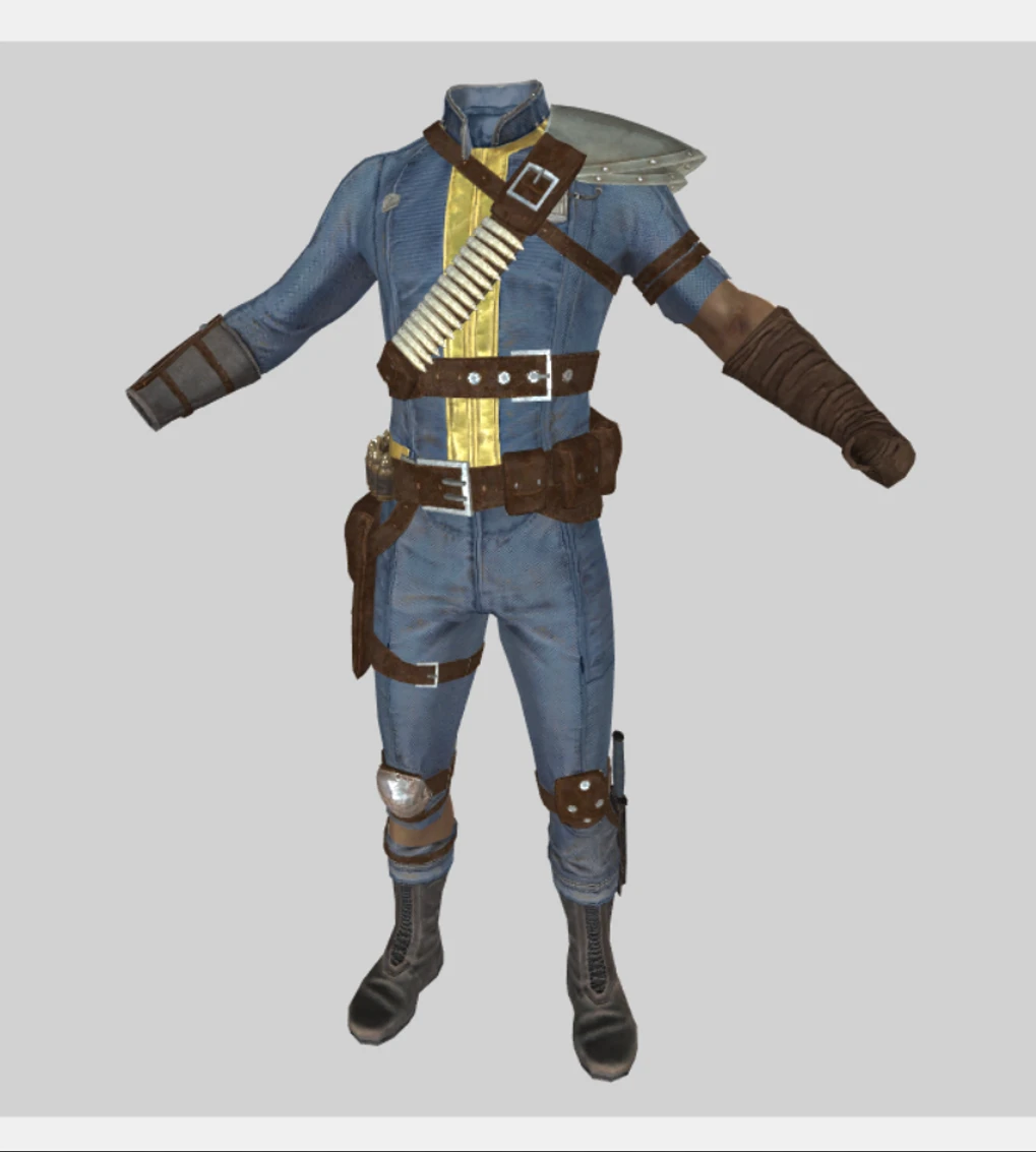 fallout 4 armored vault suit mod