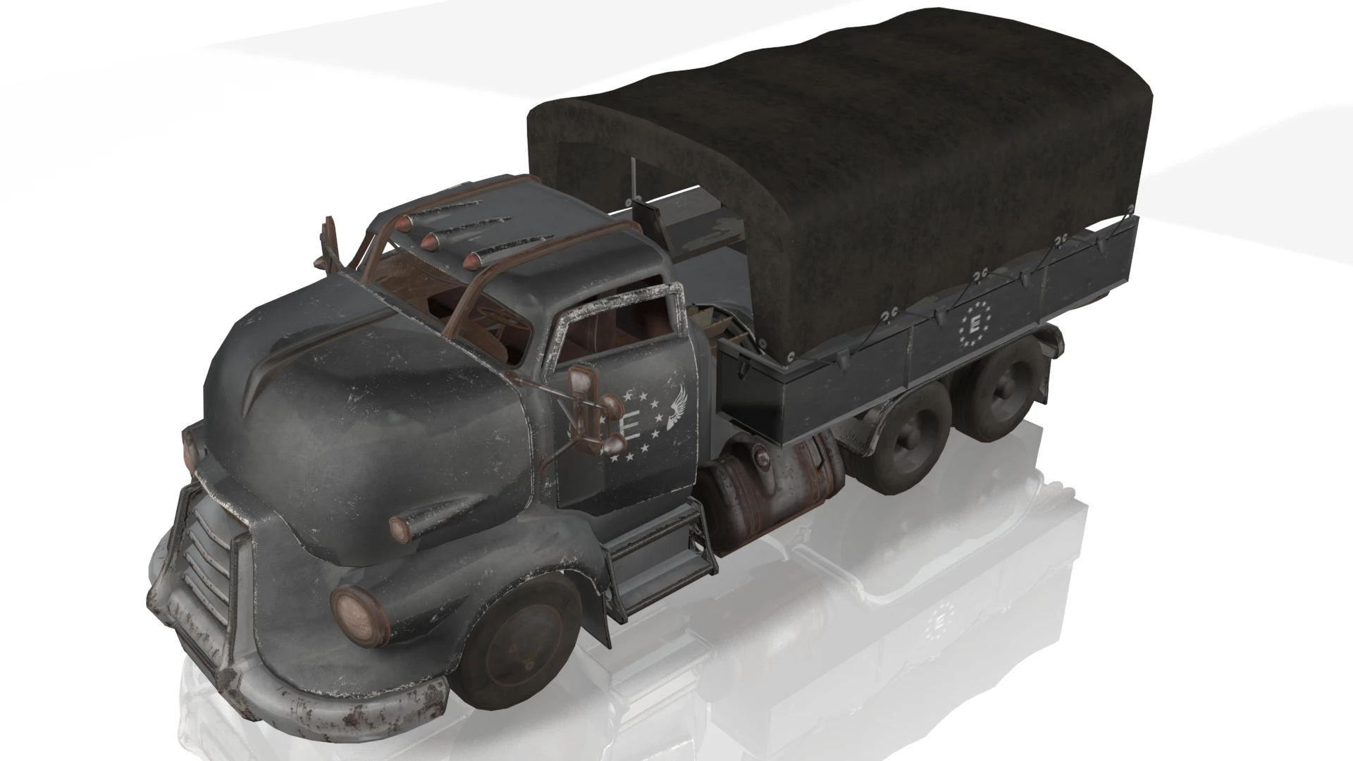 An enclave militant truck at fallout 4 nexus mods and community