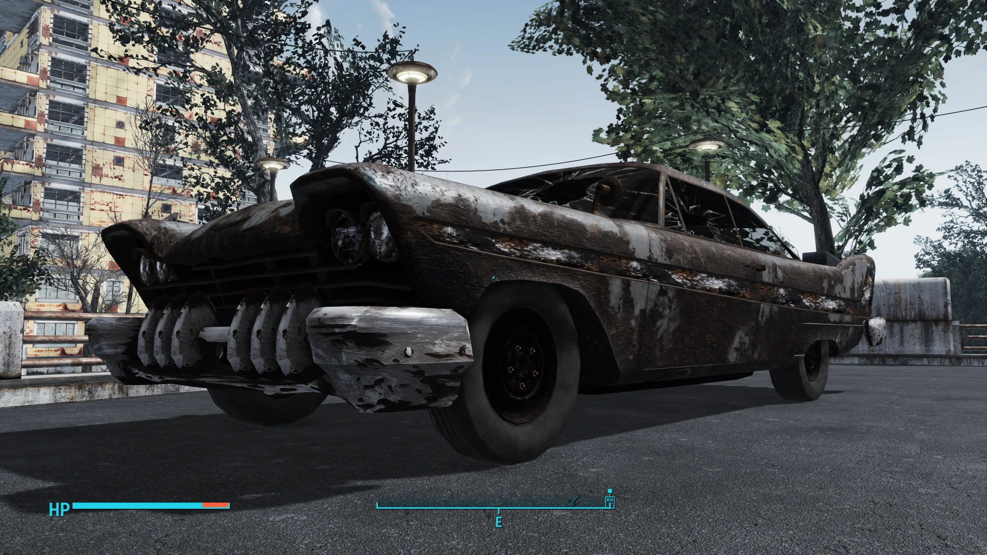 Fallout 4 police car фото 94