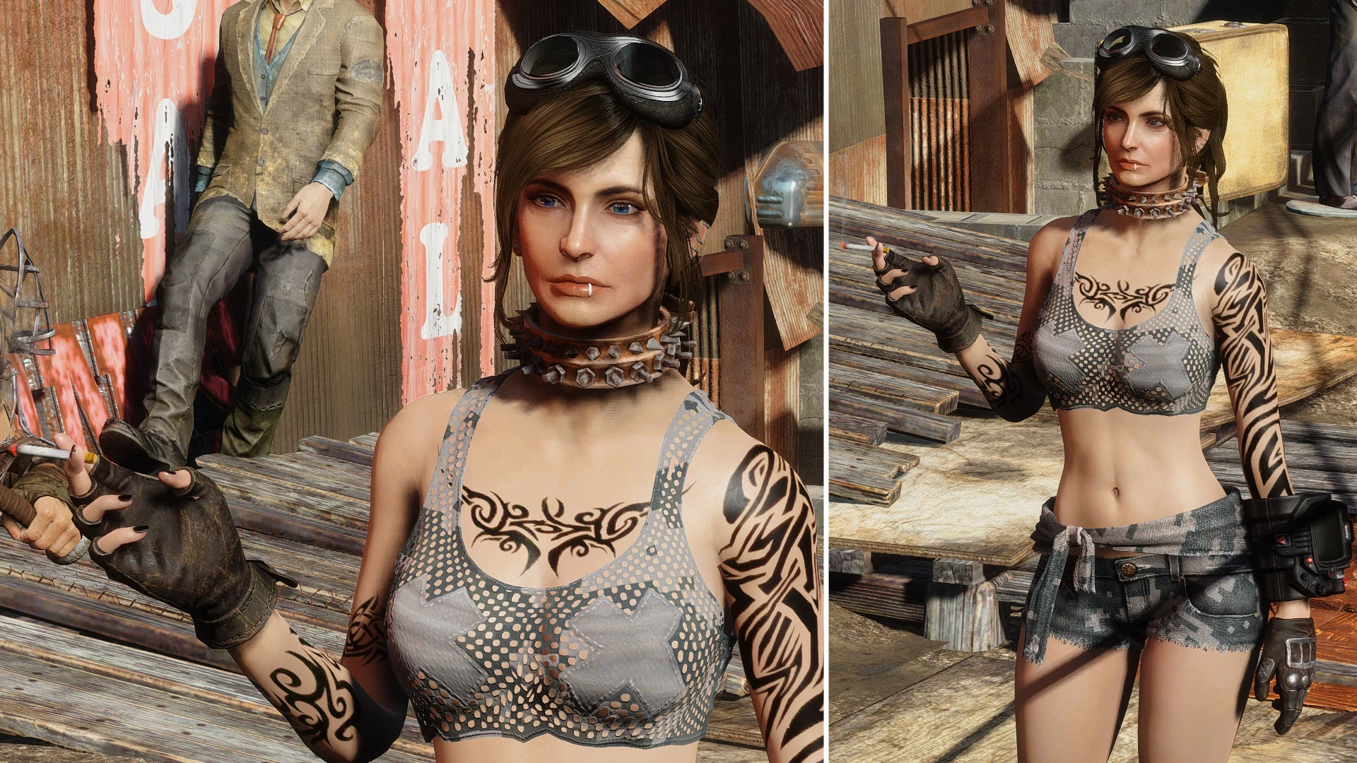 Fallout 4 more hairstyles фото 104