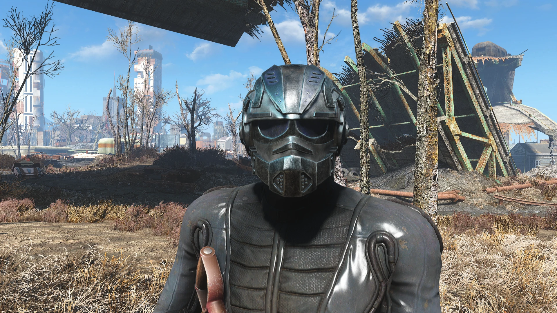 Fallout 4 каска с фонарем с фото 7