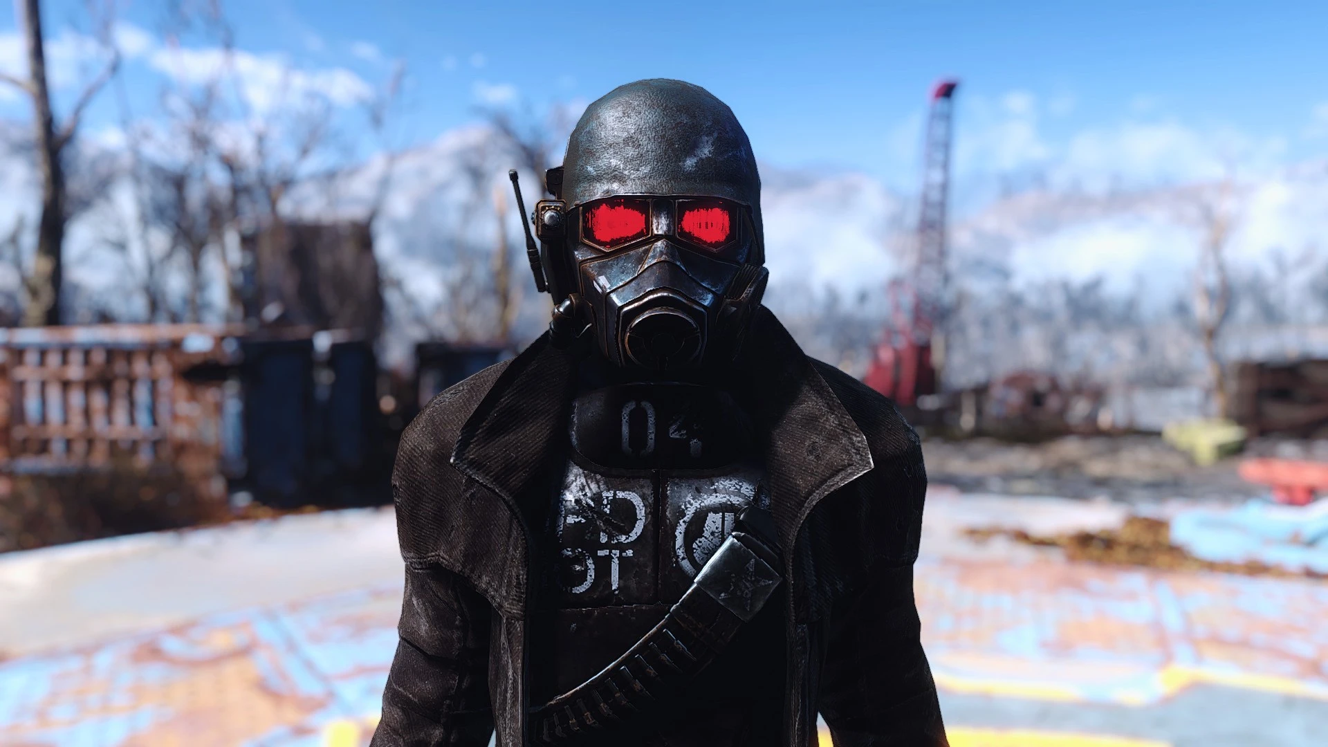 Fallout 4 противогаз и шлем фото 119