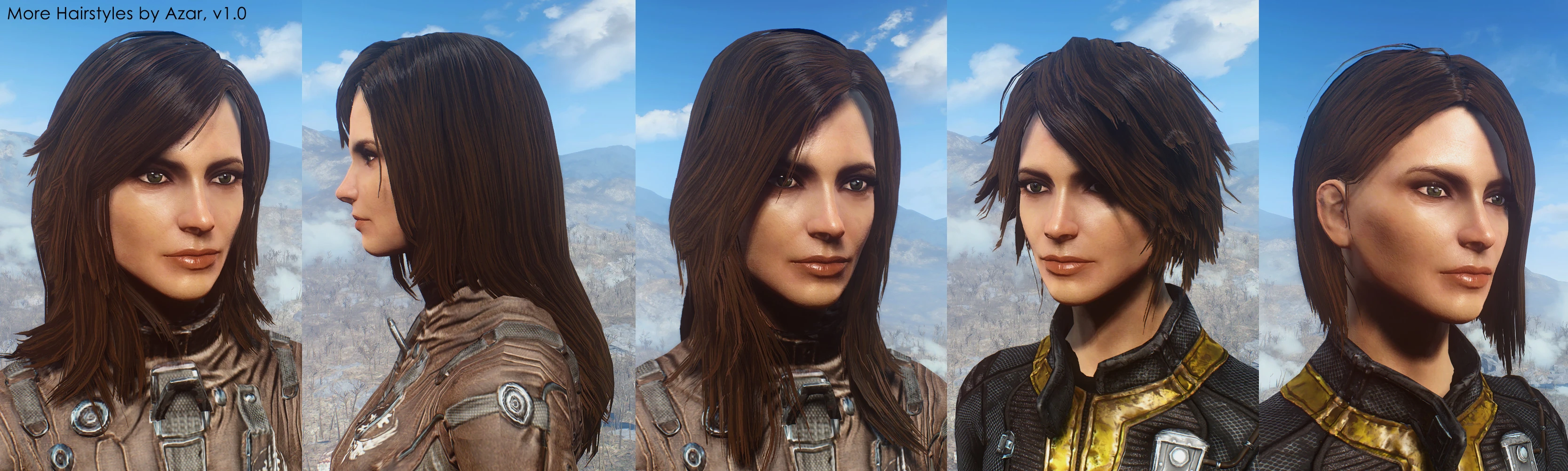 Fallout 4 lots more hairstyles фото 32