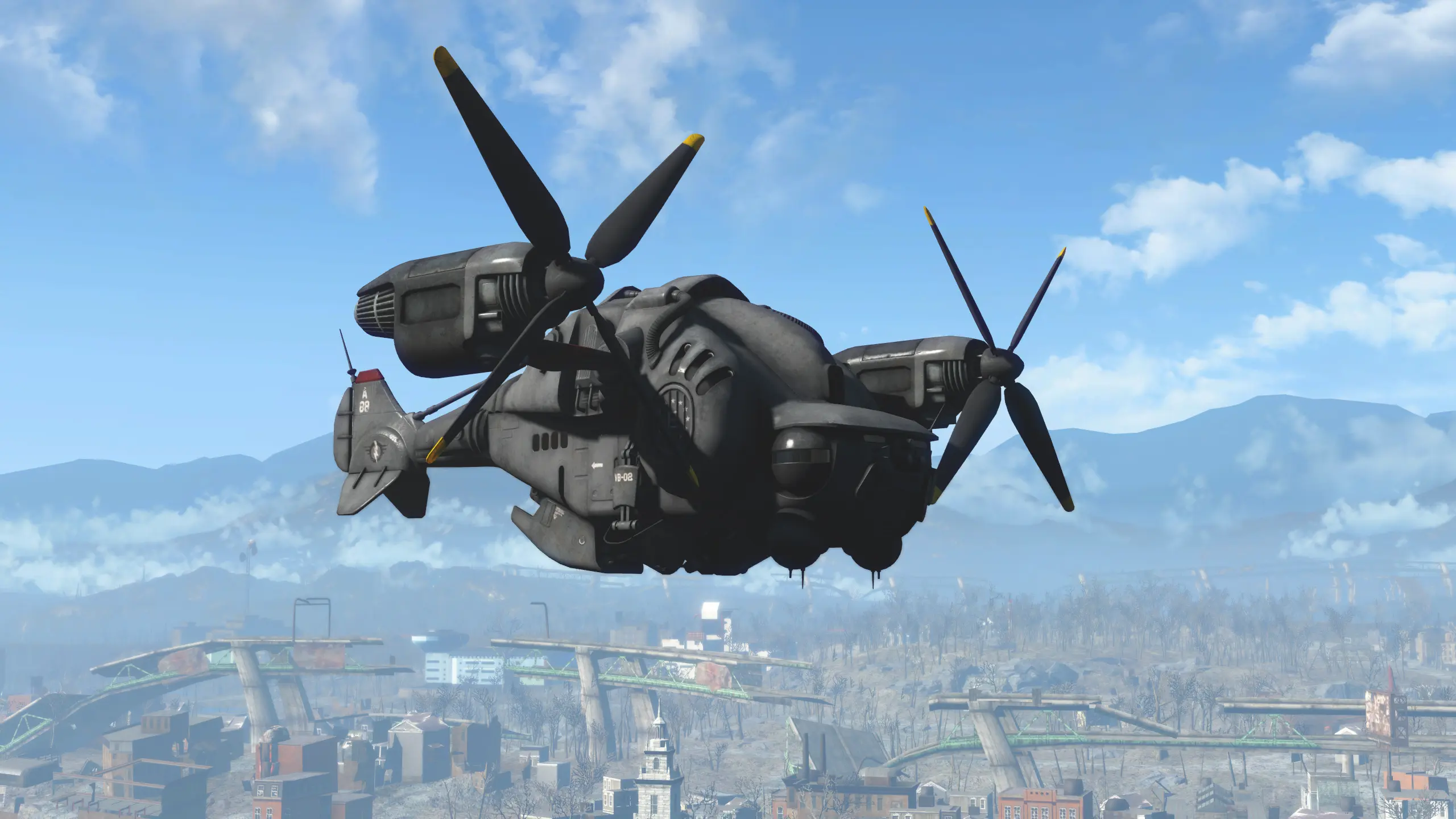 fallout 4 can t get on vertibird