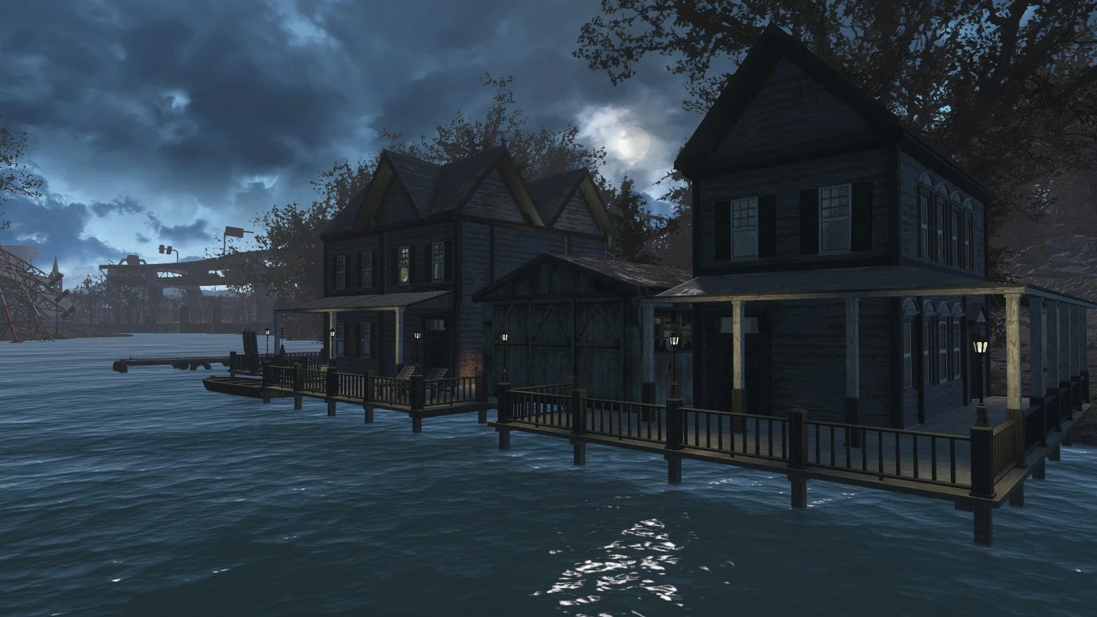 Fallout 4 лодочный домик таффингтона отразить атаку рейдеров фото 13