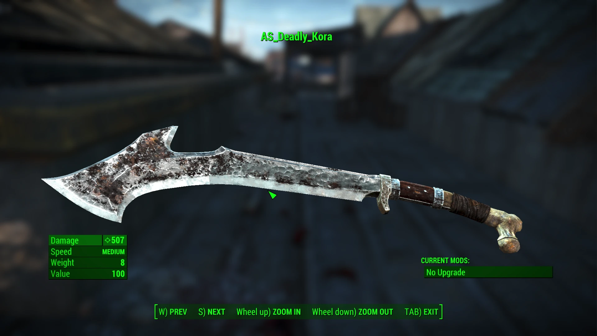 fallout shelter melee weapon