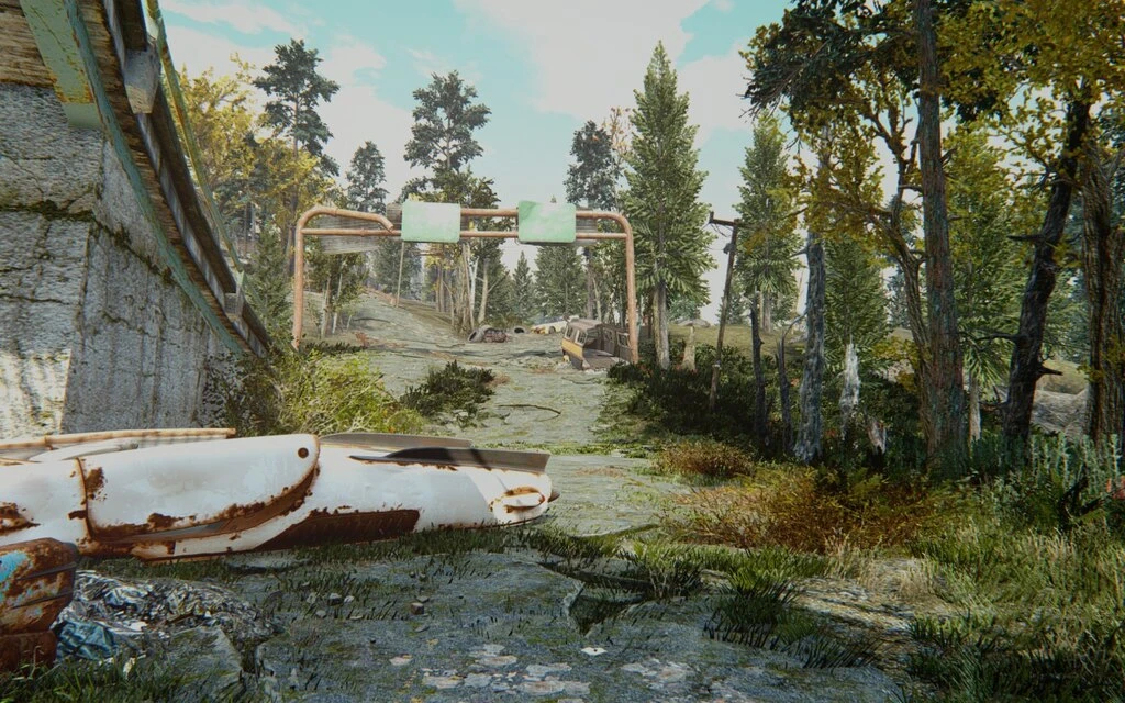 Fallout 5 should look like this because trees will grow back at Fallout ...