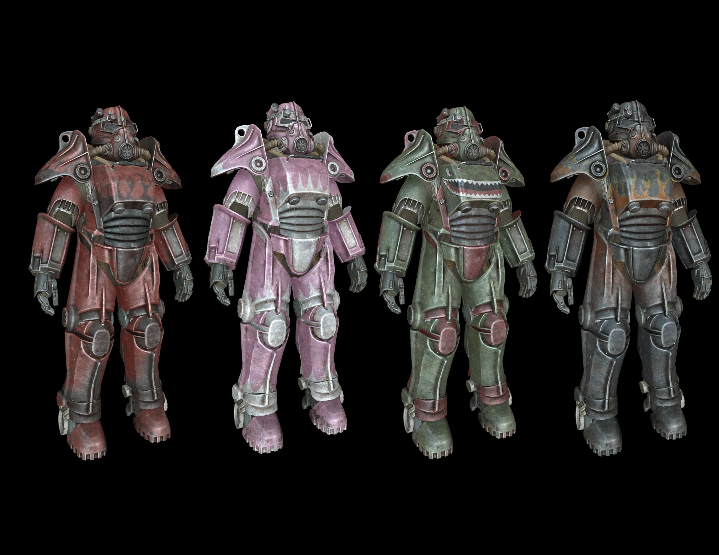 Power Armor Lore Restored T 45 Misc Paints At Fallout 4 Nexus Mods And Community