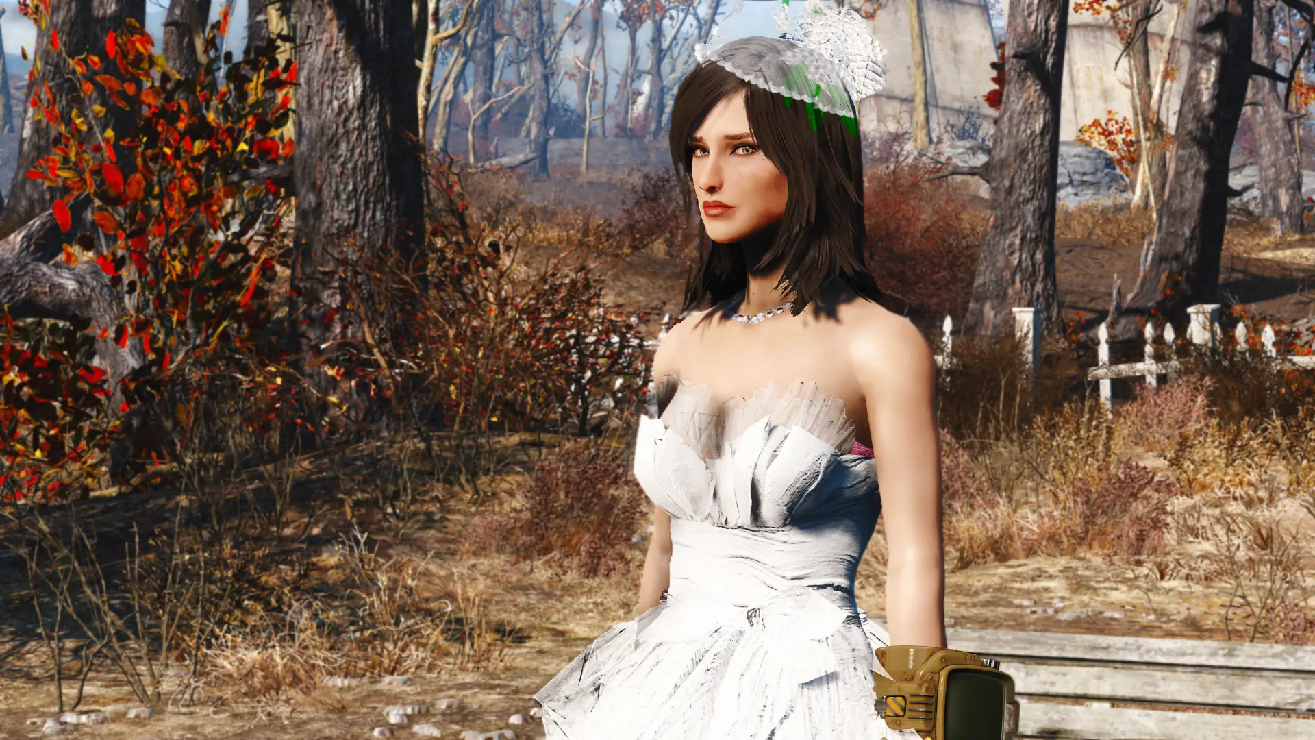 Post apocalyptic bride at Fallout 4 Nexus Mods and community