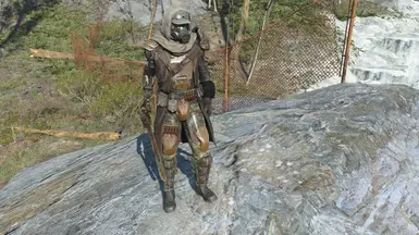 WAnderer outfit with cyber arm 5 at Fallout 4 Nexus - Mods and community