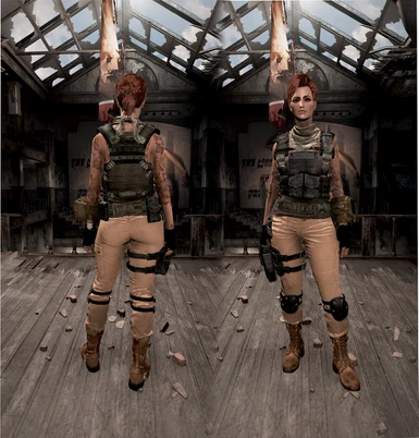 Lara Croft Tactical Clothes
