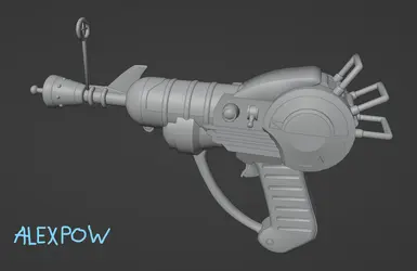 WIP Ray Gun at Fallout 4 Nexus - Mods and community